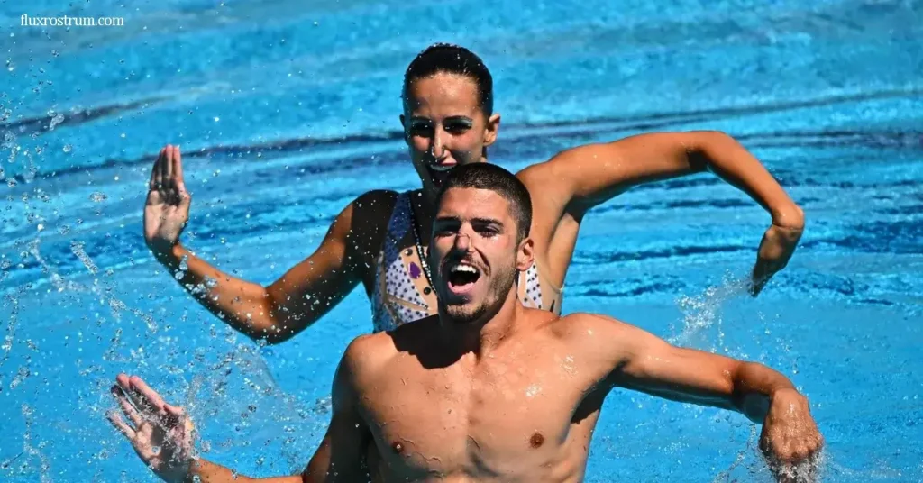 อนุญาตให้ผู้ชายแข่งขันว่ายน้ำ เชิงศิลปะได้ในปี 2567 การแข่งขันกีฬาโอลิมปิกที่กรุงปารีสปี 2024 ยังอีกกว่าหนึ่งปีข้างหน้า แต่พวกเขาก็เริ่ม